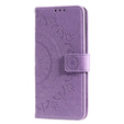Cu clapetă pentru Oppo Reno6 5G, Mandala, violet