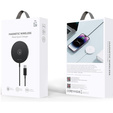 XO CX022 - încărcător magnetic inductiv de 15W pentru iPhone și dispozitive Qi