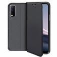 Cu clapetă pentru Vivo Y20/Y20i/Y20s/Y11s, Wallet Smart Magnet, albastru