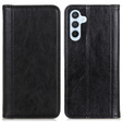 Huse pentru Samsung Galaxy A36 5G, Wallet Litchi Leather, negru