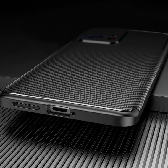 Huse pentru Xiaomi 11T / 11T Pro, Carbon Gel, negru