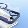 Husă Dux Ducis pentru iPhone 17, Skin X Pro, cu clapetă, pentru MagSafe, albastru marin