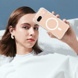 Husă pentru Google Pixel 8A, Fusion Hybrid Case, pentru MagSafe, transparentă