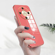 Husă pentru Honor Magic 6 Lite 5G, Glamour CamShield, roșu