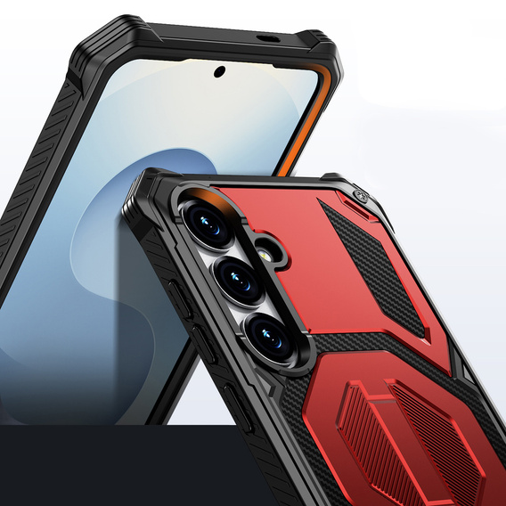 Husă de protecție compatibilă cu MagSafe, cu suport pentru Samsung Galaxy S25 FE