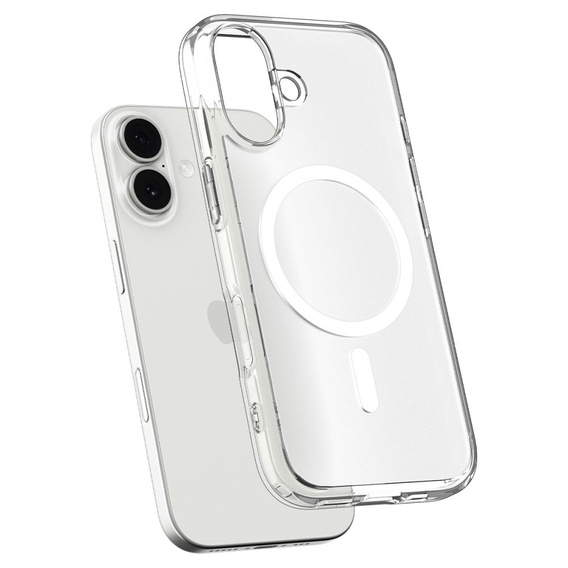 Carcasă Spigen Ultra Hybrid MagSafe pentru iPhone 17, Frost White