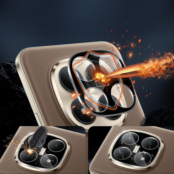 2x Protector de ecran din sticlă temperată ERBORD pentru Xiaomi Redmi Note 15 Pro Plus 5G / Poco M8 Pro 5G