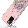 Huse pentru Xiaomi Redmi 10, Glittery, roz