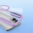 Dux Ducis Huse pentru Samsung Galaxy S25 Edge, Skin X Pro, MagSafe, violet