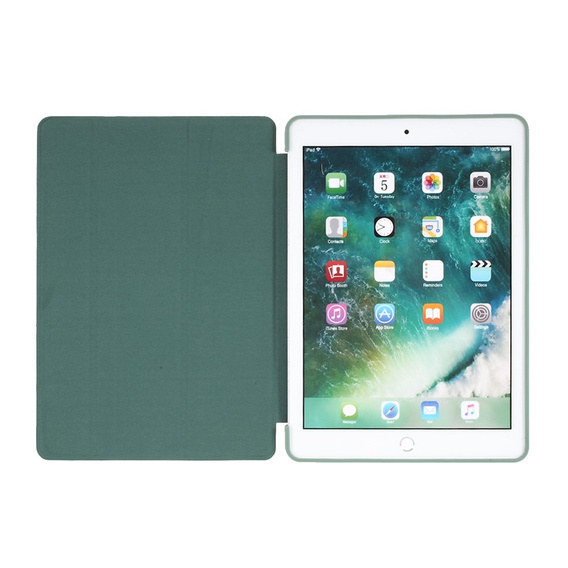 Husă pentru iPad 7/8/9 10.2 2019/2020/2021, Smartcase, verde închis