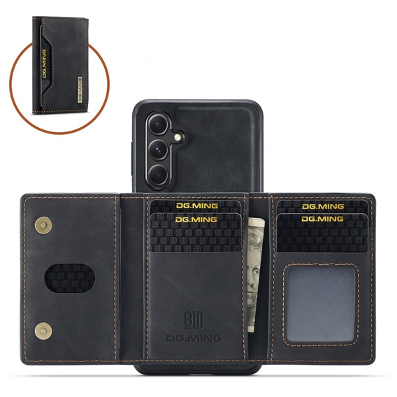 Huse pentru Samsung Galaxy A56 5G, DG.MING 2in1, negru