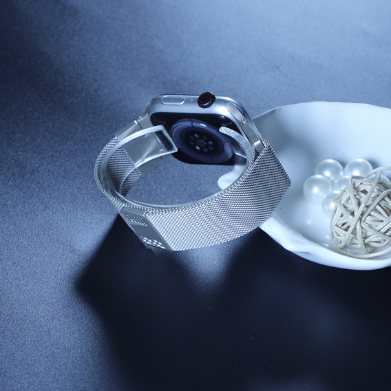 Bransoleta do Apple Watch 1/2/3/4/5/6/7/8/SE/ULTRA 42/44/45/49 MM, Czarna