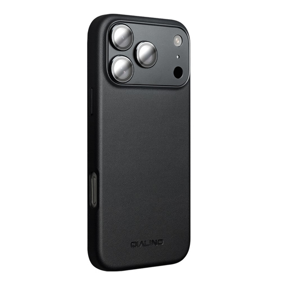 Carcasă QIALINO pentru iPhone 17 Pro Max, pentru MagSafe, cu protecție pentru cameră, negru