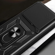 Husă blindată pentru Realme GT 6 / 6T, CamShield Slide, negru