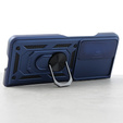 Husă blindată pentru Samsung Galaxy Z Fold5 5G, CamShield Slide, albastru