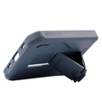 Husă blindată pentru Samsung Galaxy Z Flip 4 5G, Dexnor Clip Holder, albastru marin