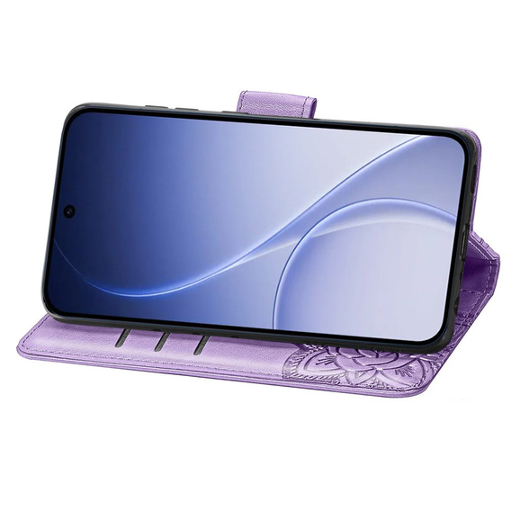Husă tip fluture pentru Oppo Reno 15 FS, violet