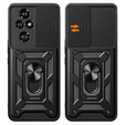 Husă blindată pentru Honor 200 Pro 5G, CamShield Slide, negru