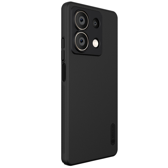 Carcasă NILLKIN pentru Xiaomi Redmi Note 13 5G, Super Frosted Shield Case, negru