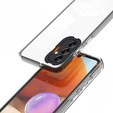 Huse pentru Samsung Galaxy A14 5G, Fusion Hybrid, transparent / negru