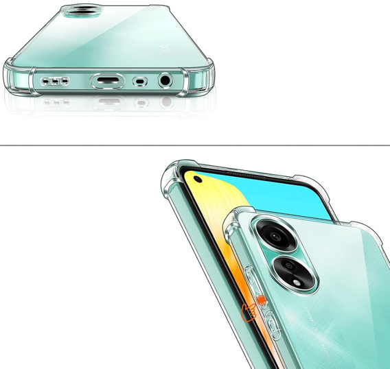 Huse pentru Oppo A78 4G, Dropproof, transparentă