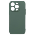 Husa pentru iPhone 15 Pro, Silicone Lite, verde