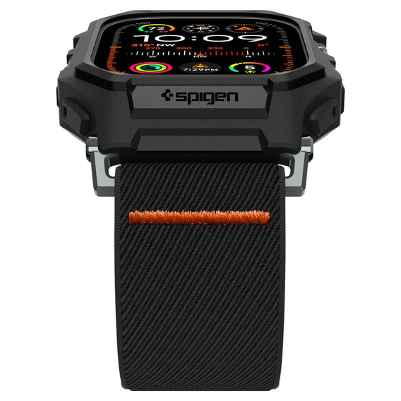 Pasek z etui Spigen do Apple Watch 4/5/6/7/8/SE 44/45mm, Rugged Armor Pro, Szary