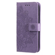 Cu clapetă pentru Realme C67, Mandala, violet