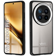 Husa pentru Vivo X200 Pro 5G, Magnetic Dual Glass, negru