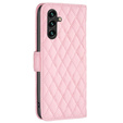 Cu clapetă pentru Samsung Galaxy A15, Wallet, BINFEN COLOR, roz