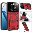 Husă blindată pentru Realme 12 Pro 5G / 12 Pro+ 5G, Magnetic Ring, roșu