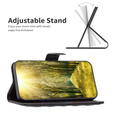 Cu clapetă pentru Samsung Galaxy A56, Wallet, BINFEN COLOR, negru