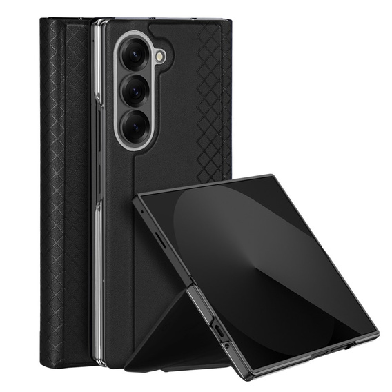 Husă Dux Ducis pentru Samsung Galaxy Z Fold7 5G, Bril, negru