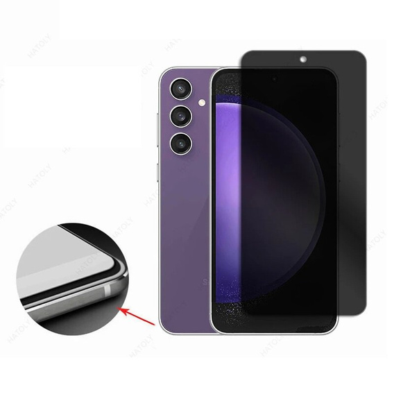IMAK Privacy Tempered Glass pentru Samsung Galaxy S24 FE