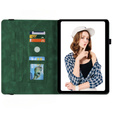 Husă pentru Lenovo Tab M9, Butterfly, verde