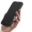 Husă Dux Ducis pentru iPhone 17 Pro, Skin X Pro, cu clapetă, pentru MagSafe, negru
