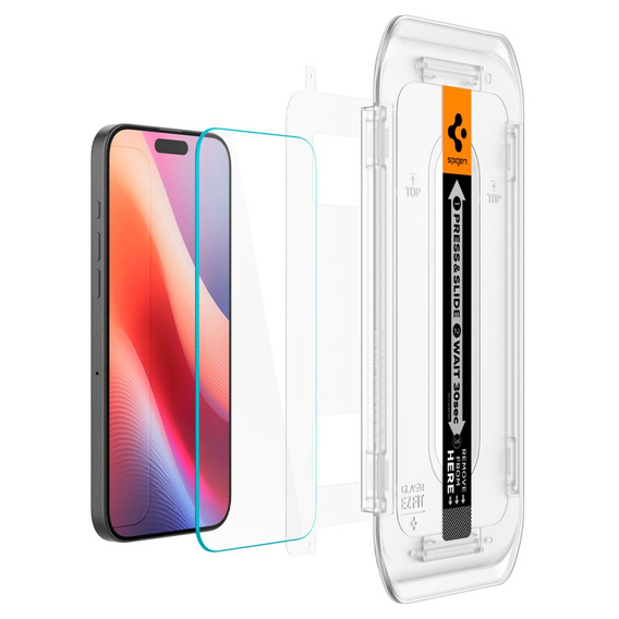 SPIGEN Glas.TR EZ Fit sticlă temperată (2 buc) pentru iPhone 17 Pro Max / 16 Pro Max
