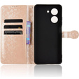 Husa cu clapetă pentru Xiaomi Redmi A5, Wallet Rhombus, roz