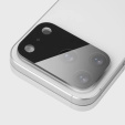 Sticlă temperată pentru camera foto pentru iPhone 16 Pro / 16 Pro Max, transparentă