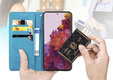 Cu clapetă pentru Oppo Reno 11F 5G, Mandala, albastru