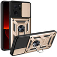 Husă blindată pentru Xiaomi 13T / 13T Pro, CamShield Slide, de aur