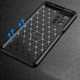 Huse pentru Xiaomi 11T / 11T Pro, Carbon Gel, negru