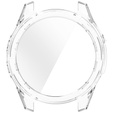 Carcasă 2in1 + sticlă călită pentru Garmin Fenix 8 43mm, transparentă