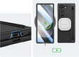 Carcasă din sticlă cu protecție completă 360° pentru Samsung Galaxy Z Fold7 5G