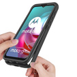 Carcasă pentru Motorola Moto G10 / G20 / G30, Shockproof, cu folie, albastru
