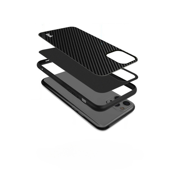 IMAK Huse pentru Sony Xperia 1V, LX-5 Series, Carbon, negru