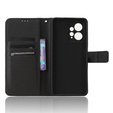 Cu clapetă pentru Xiaomi Redmi Note 12 4G, Wallet Smart Magnet, negru