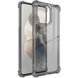 IMAK Huse pentru Motorola Edge 50 Pro, Dropproof, transparent / negru