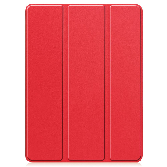 Husă pentru iPad Pro 11" 2024 (5 gen.), Smartcase cu spațiu pentru stylus, roșu