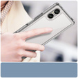 Huse pentru Sony Xperia 5 V, Fusion Hybrid, transparentă
